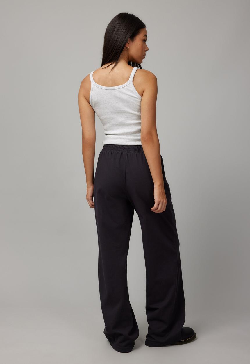 Factorie - Wide Leg Trackpant - Phantom