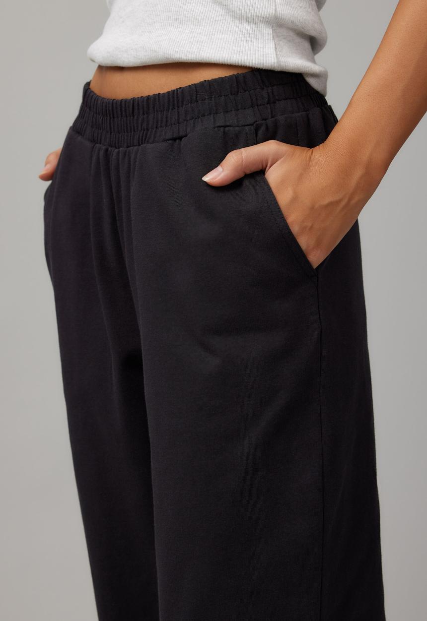 Factorie - Wide Leg Trackpant - Phantom