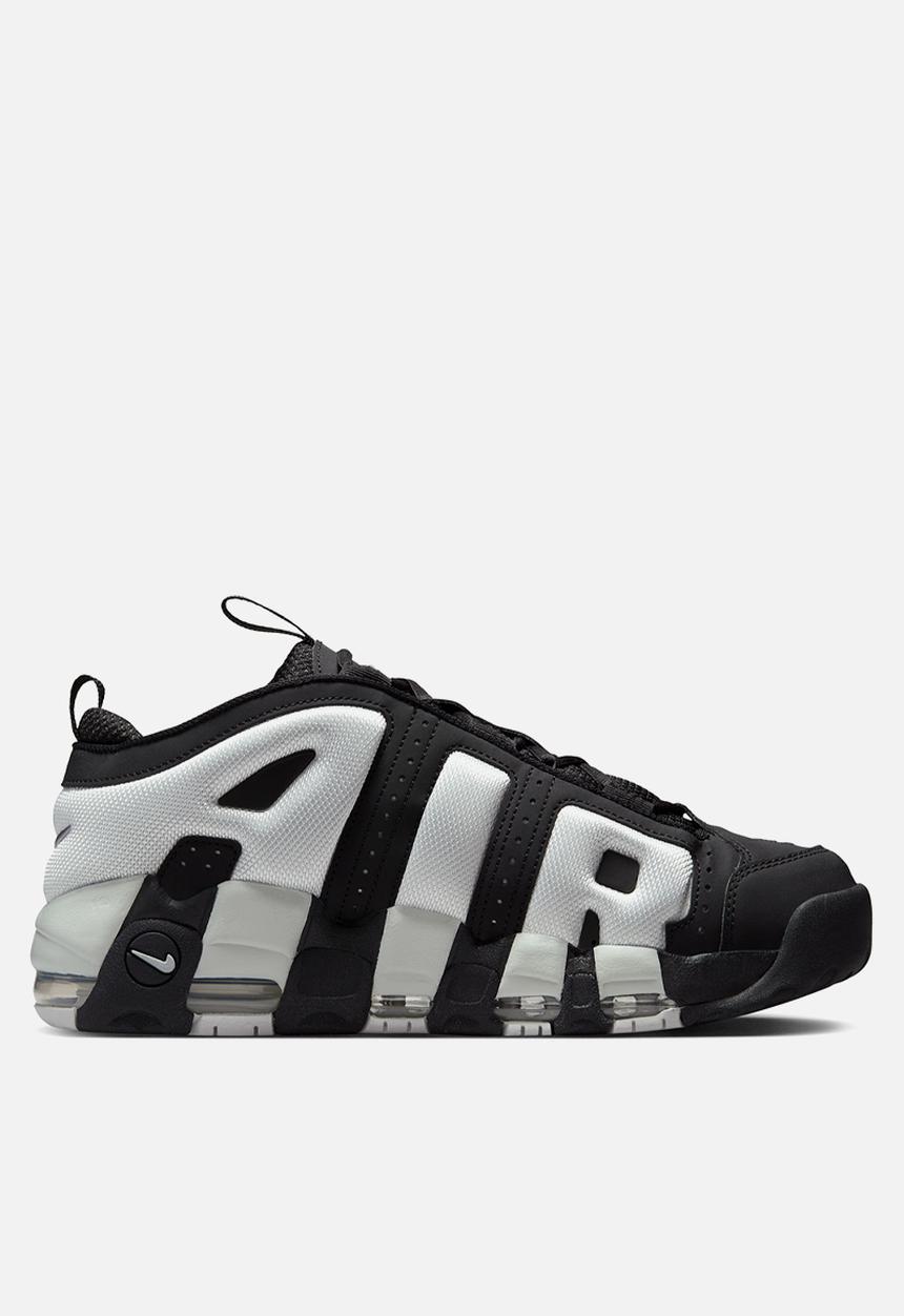 AIR More Uptempo Low - Black/Phonton Dust-Metallic Silver