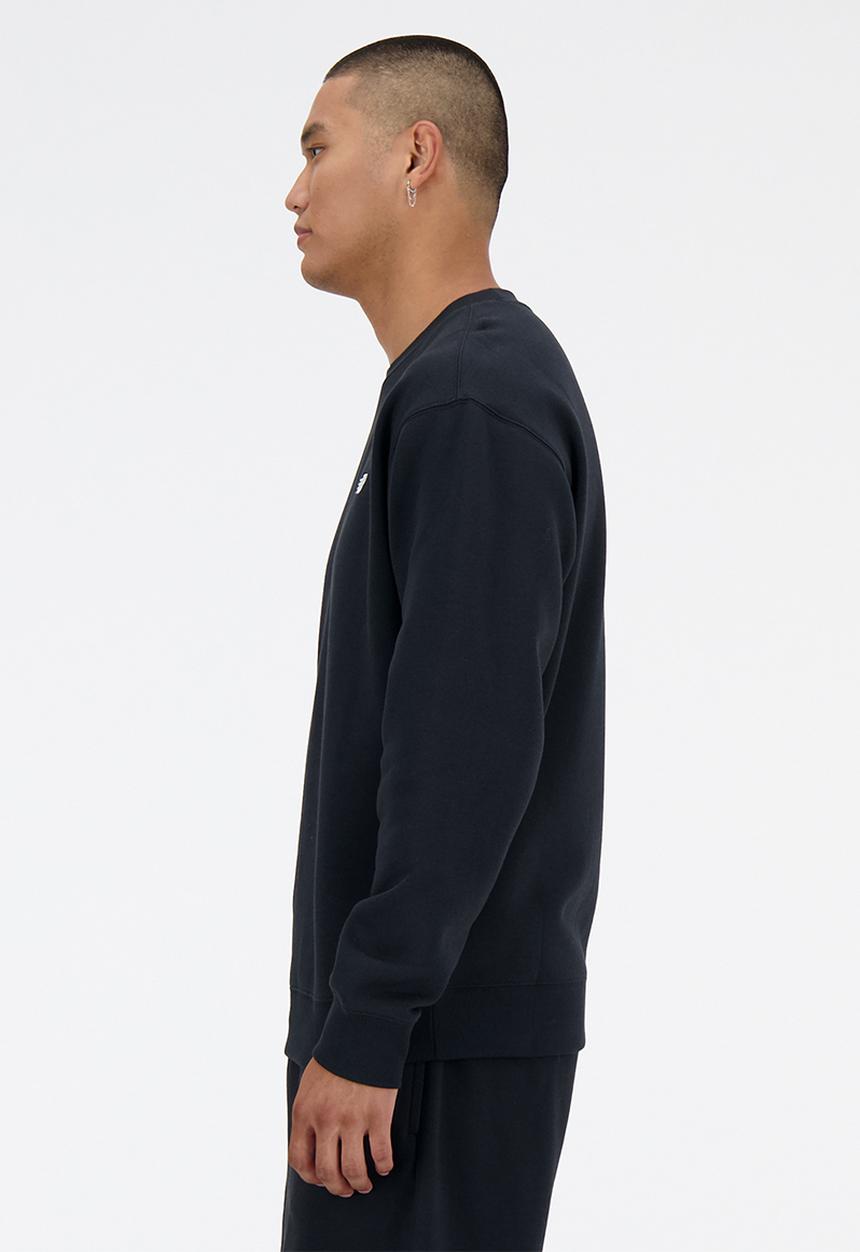 New Balance  - New Balance Brushed Fleece Crew - Black