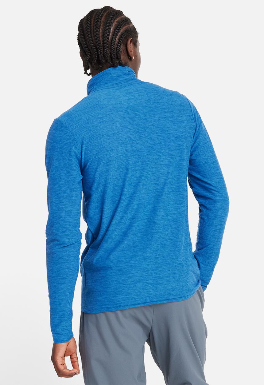 New Balance  - New Balance Space Dye QTR Zip - Blue Agate