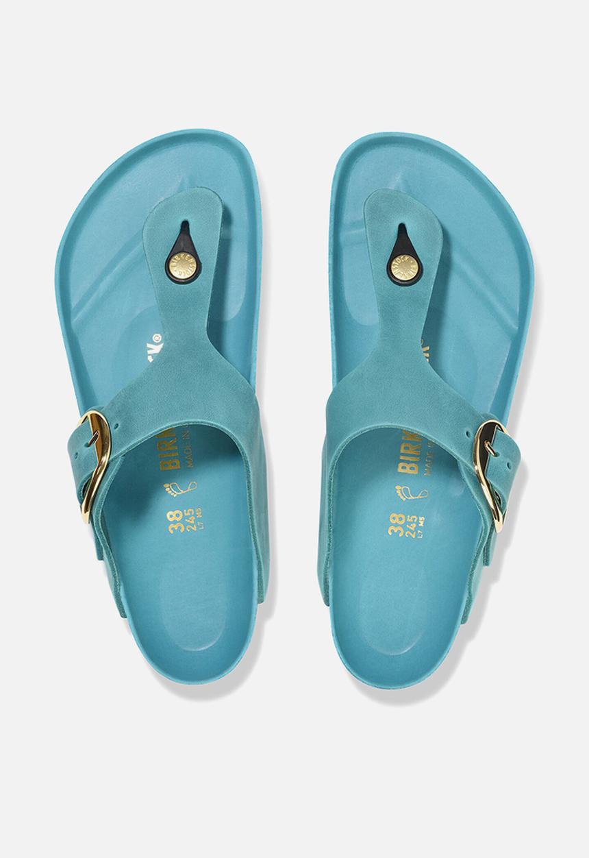 Birkenstock - Gizeh big buckle regular leather - biscay bay