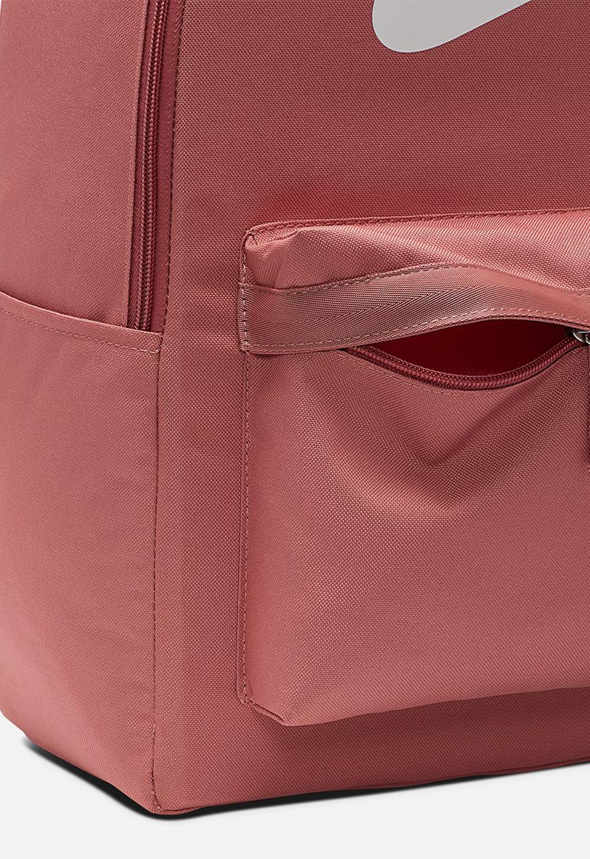nike pink heritage backpack