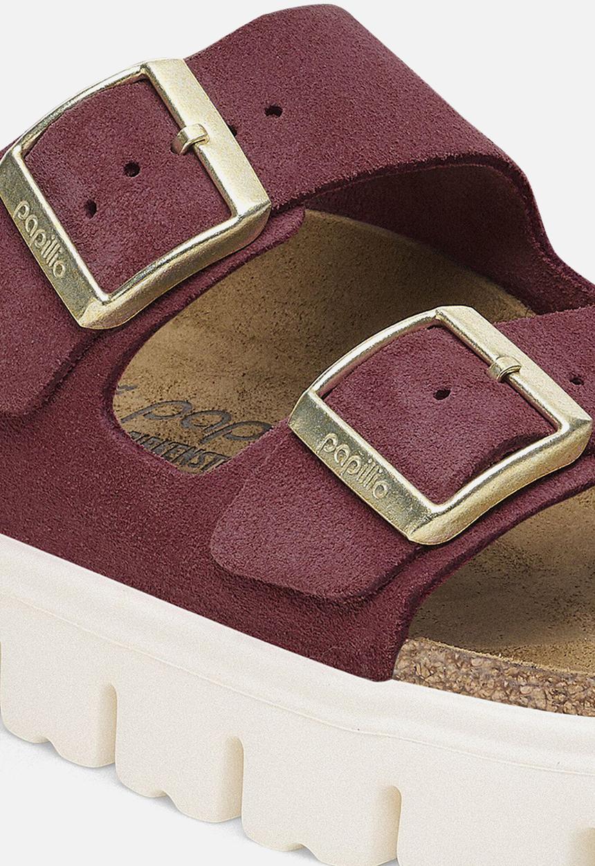 Birkenstock - Arizona chunky suede narrow - berry crush