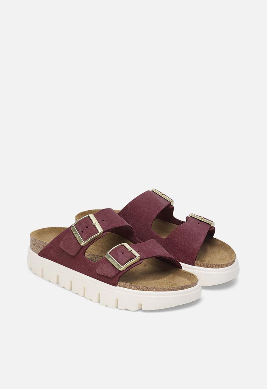 Birkenstock - Arizona chunky suede narrow - berry crush