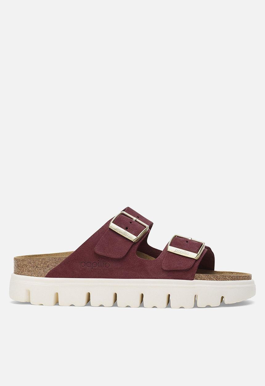 Birkenstock - Arizona chunky suede narrow - berry crush