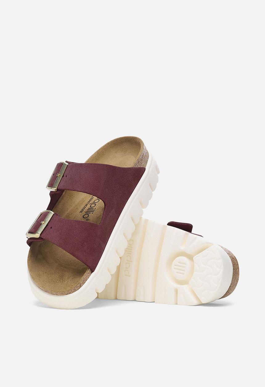 Birkenstock - Arizona chunky suede narrow - berry crush