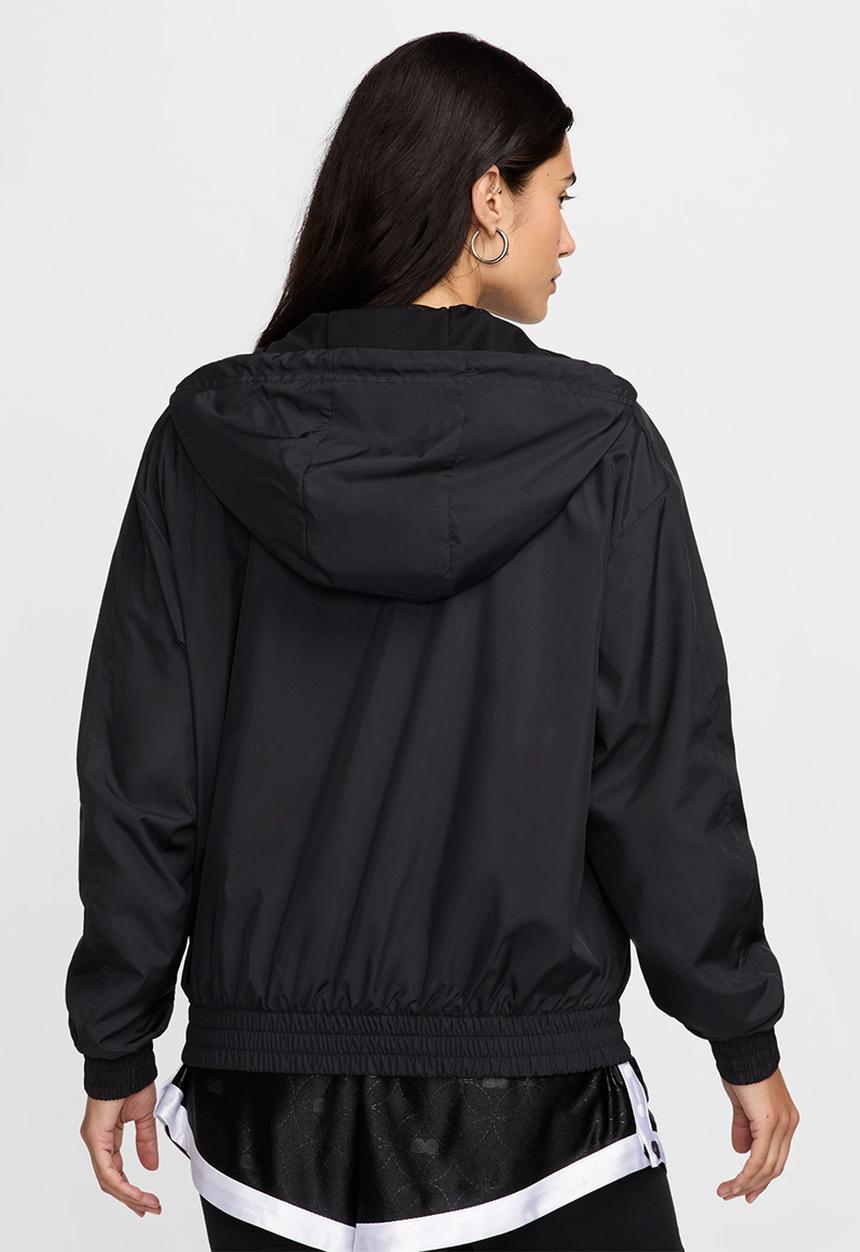 Nike - Nike essential UV woven jacket - Black/White