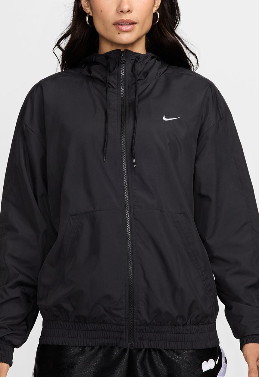 Nike - Nike essential UV woven jacket - Black/White