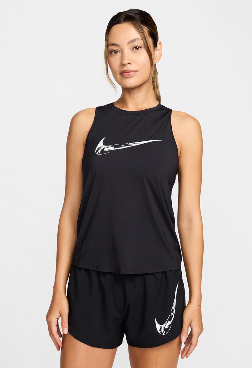 Nike - Nike One Swoosh tank - Black/White