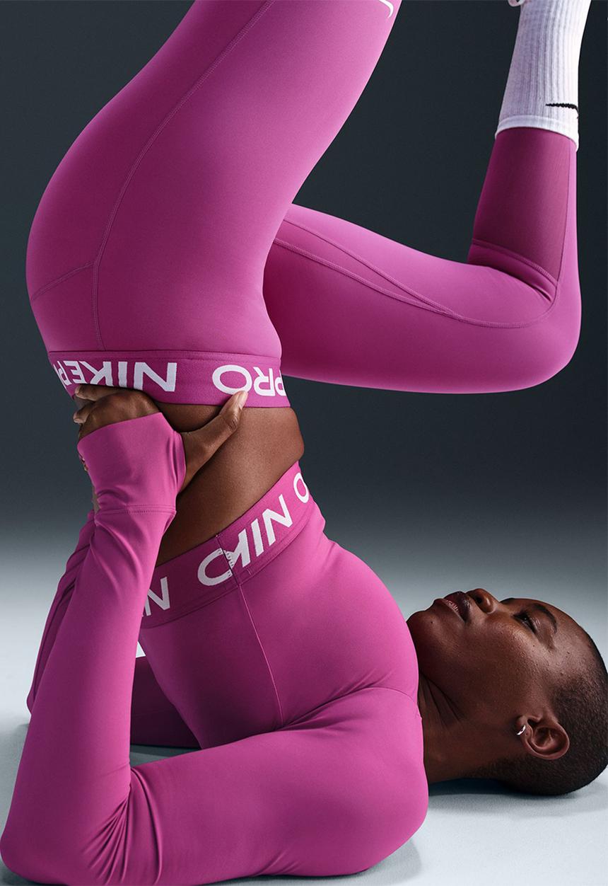 Nike - Nike Pro 365 Tight - Hot Fuchsia/White