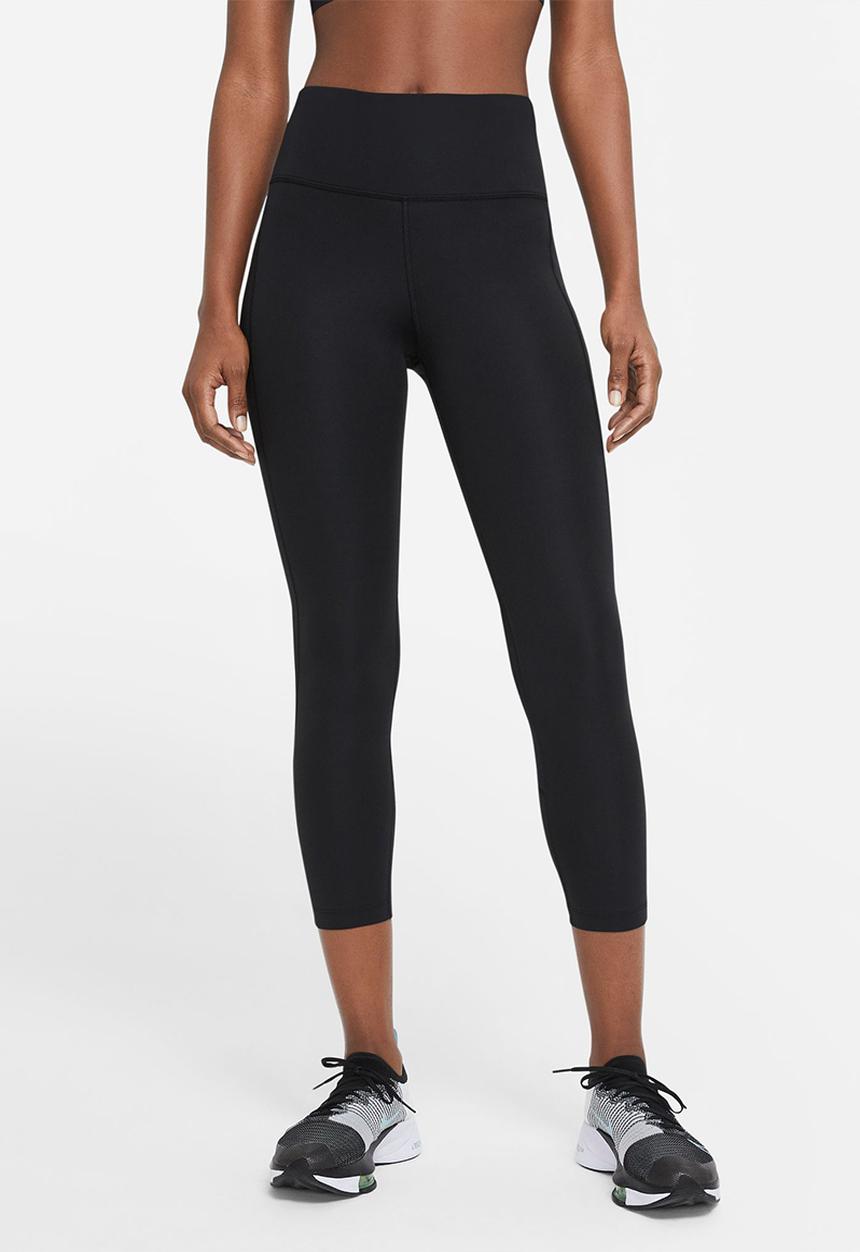 Nike - Nike Dri-FIT Fast Crop - Black/Reflective Silv