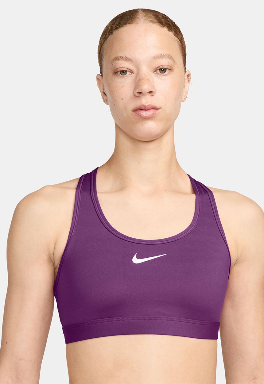 Nike - Nike Swoosh Bra - Hot Fuchsia/White