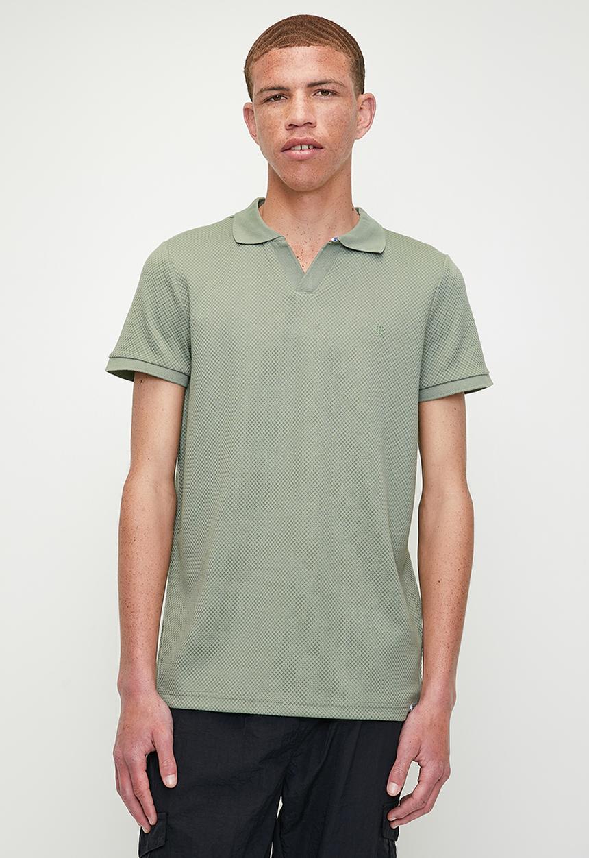 Brave Soul - Polo T-Shirts - Washed Sage