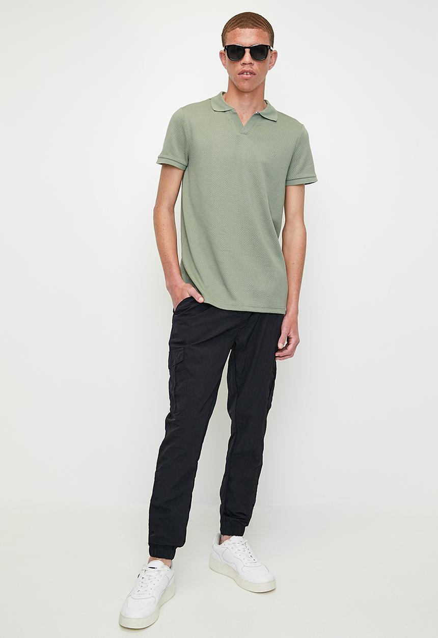 Brave Soul - Polo T-Shirts - Washed Sage