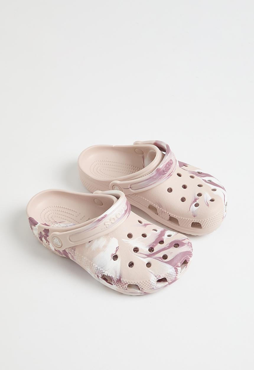 Crocs - Classic Marbled Clog K - Quartz/Multi