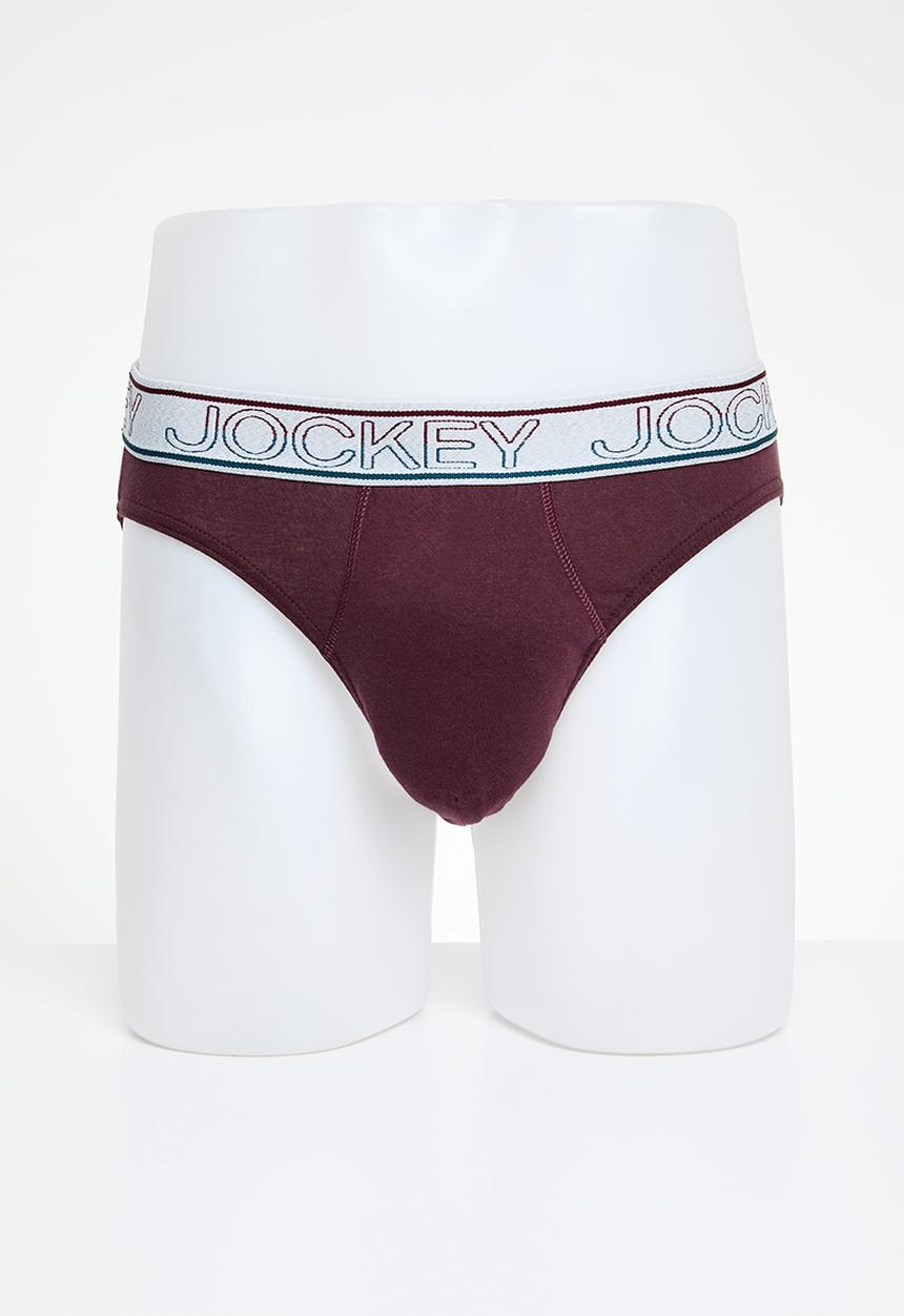 Jockey - 3 PK Plain New Gen Jockey Brief  - Multi