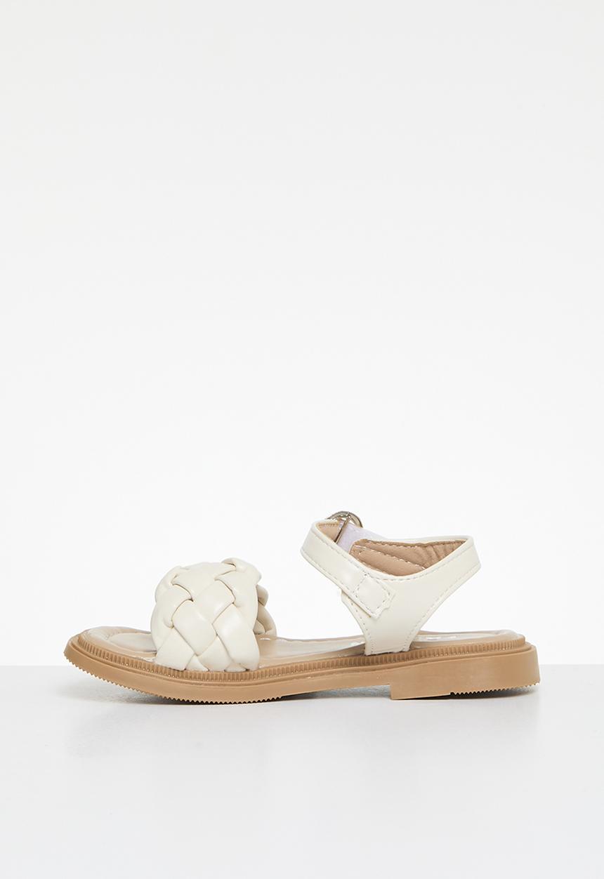 Pop Candy - Braided sandals - white