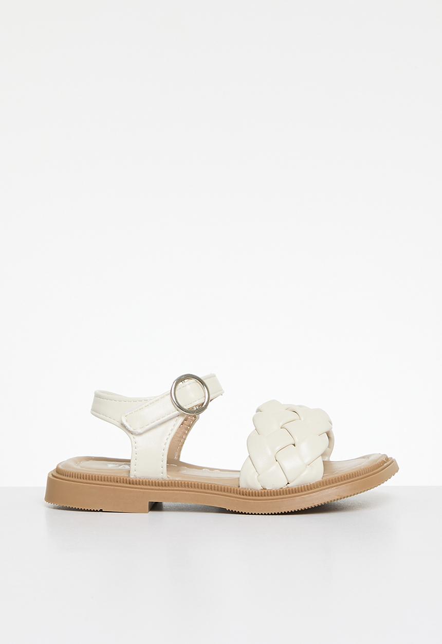 Pop Candy - Braided sandals - white