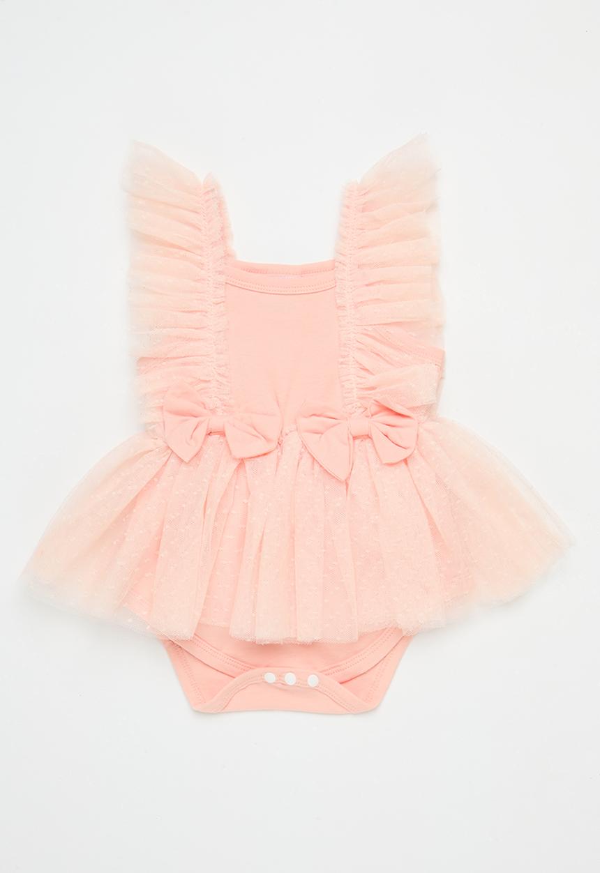 Pop Candy - Frill dress -pink