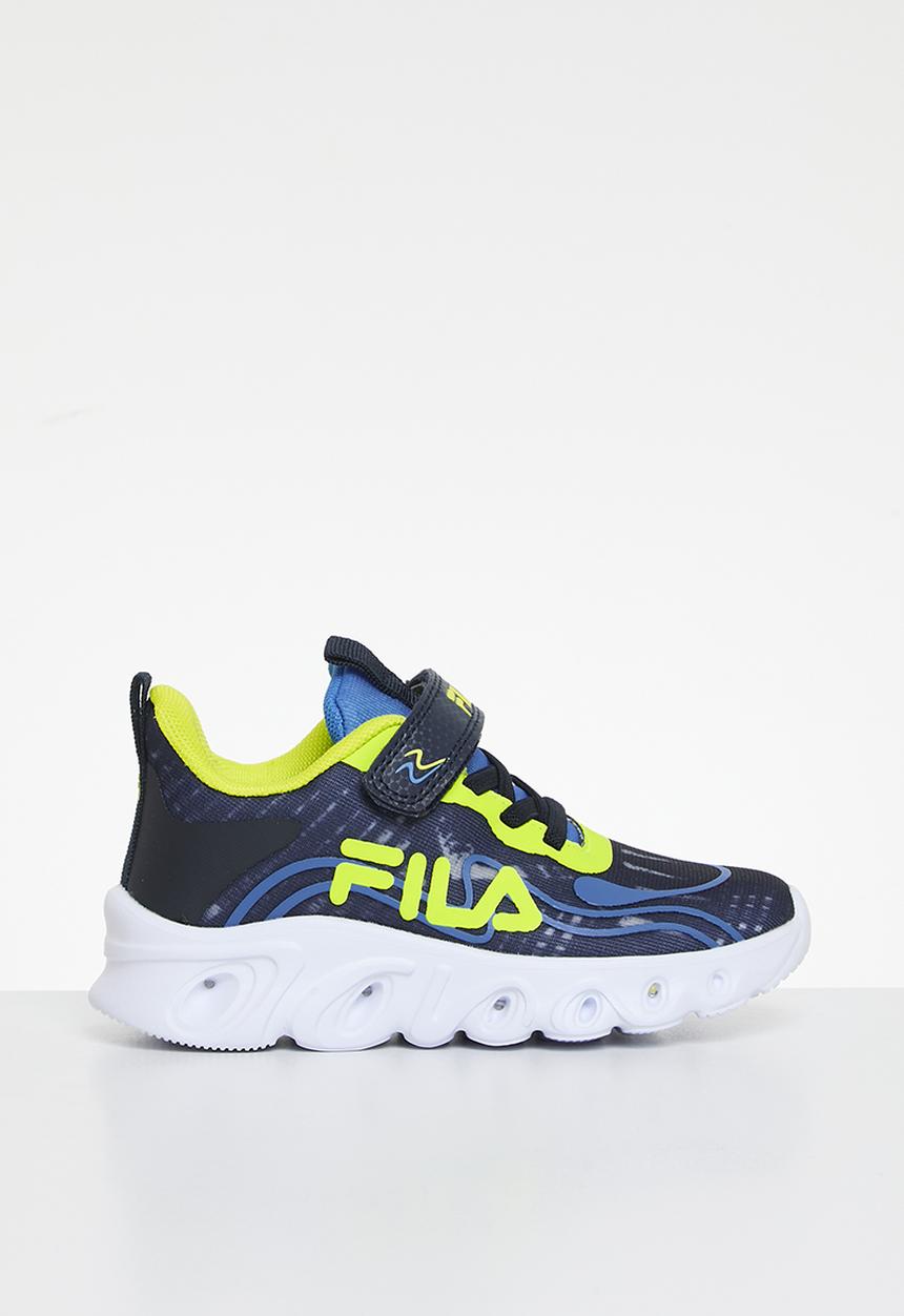 FILA - Cam Lights Infants - Black/Lime/Blue