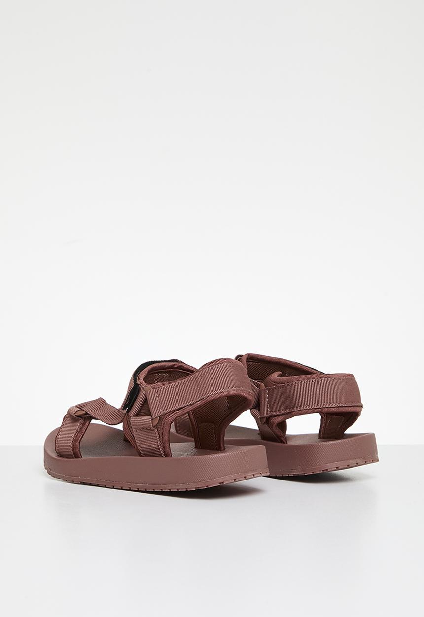 Pop Candy - Strap sandals - marsala brown