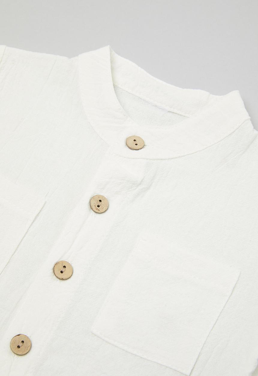 Pop Candy - Shirt & short set - white