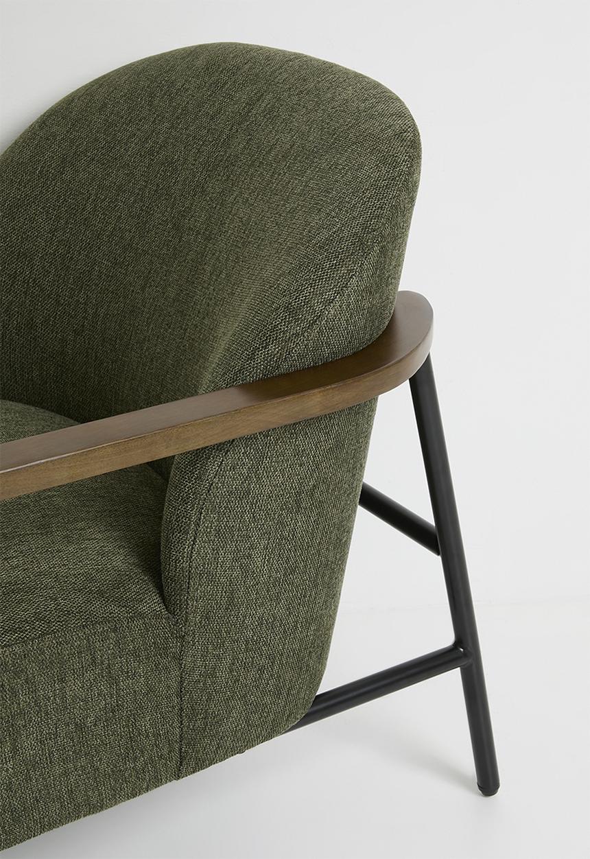 Thello Arm chair- Green