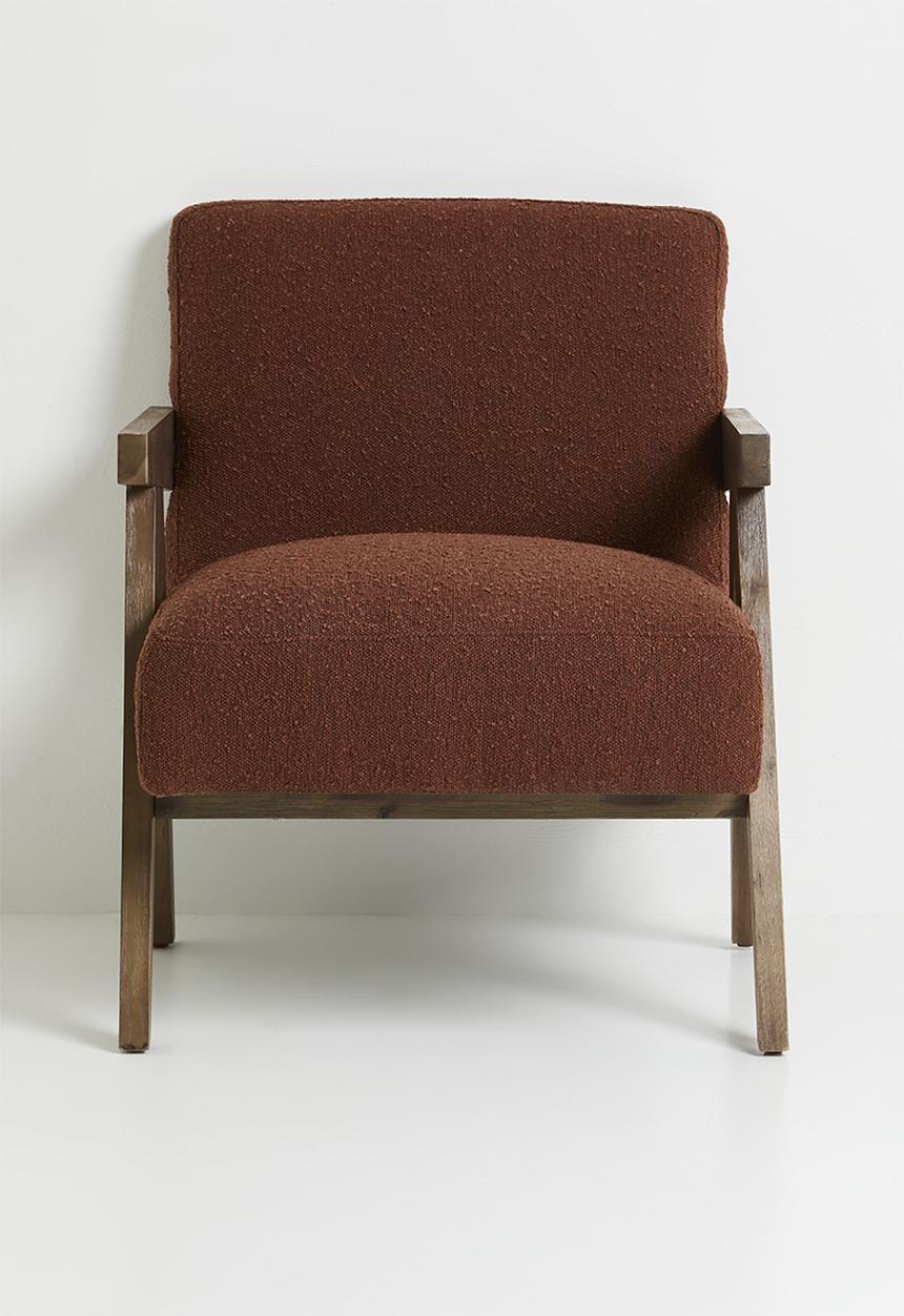 Sixth Floor - Corby occasional chair - rust