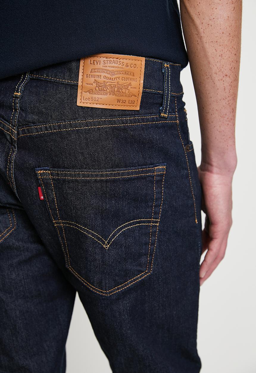 Levi’s® - 512™ Slim taper za at your darkest rinse - indigo