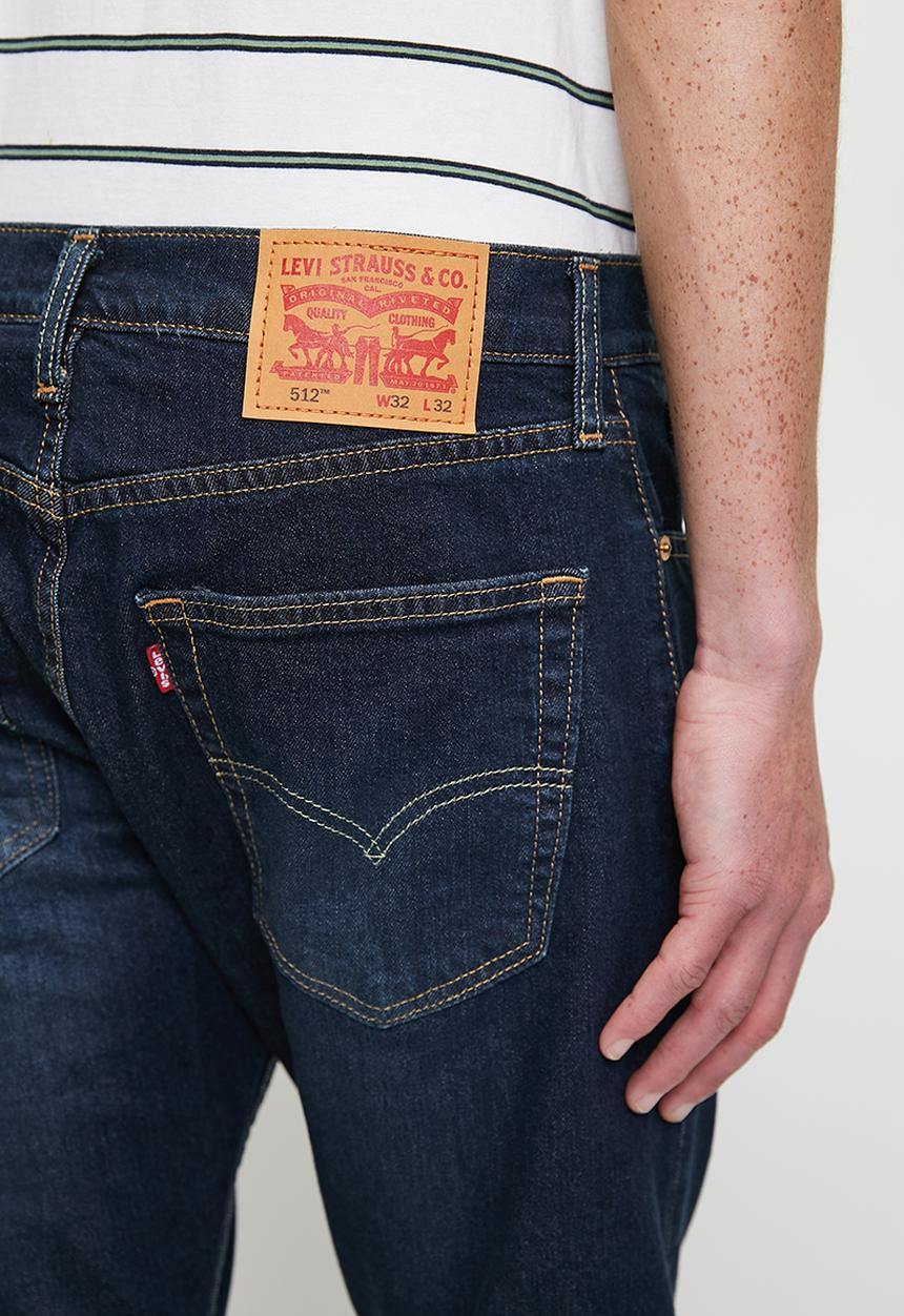 Levi’s® - 512™ slim taper za good reasons adv - blue