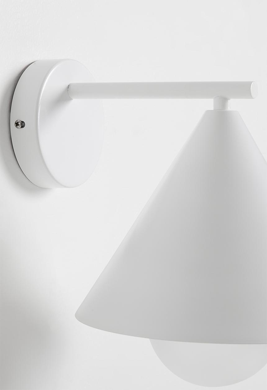 Sixth Floor - Coni Wall Lamp -  White