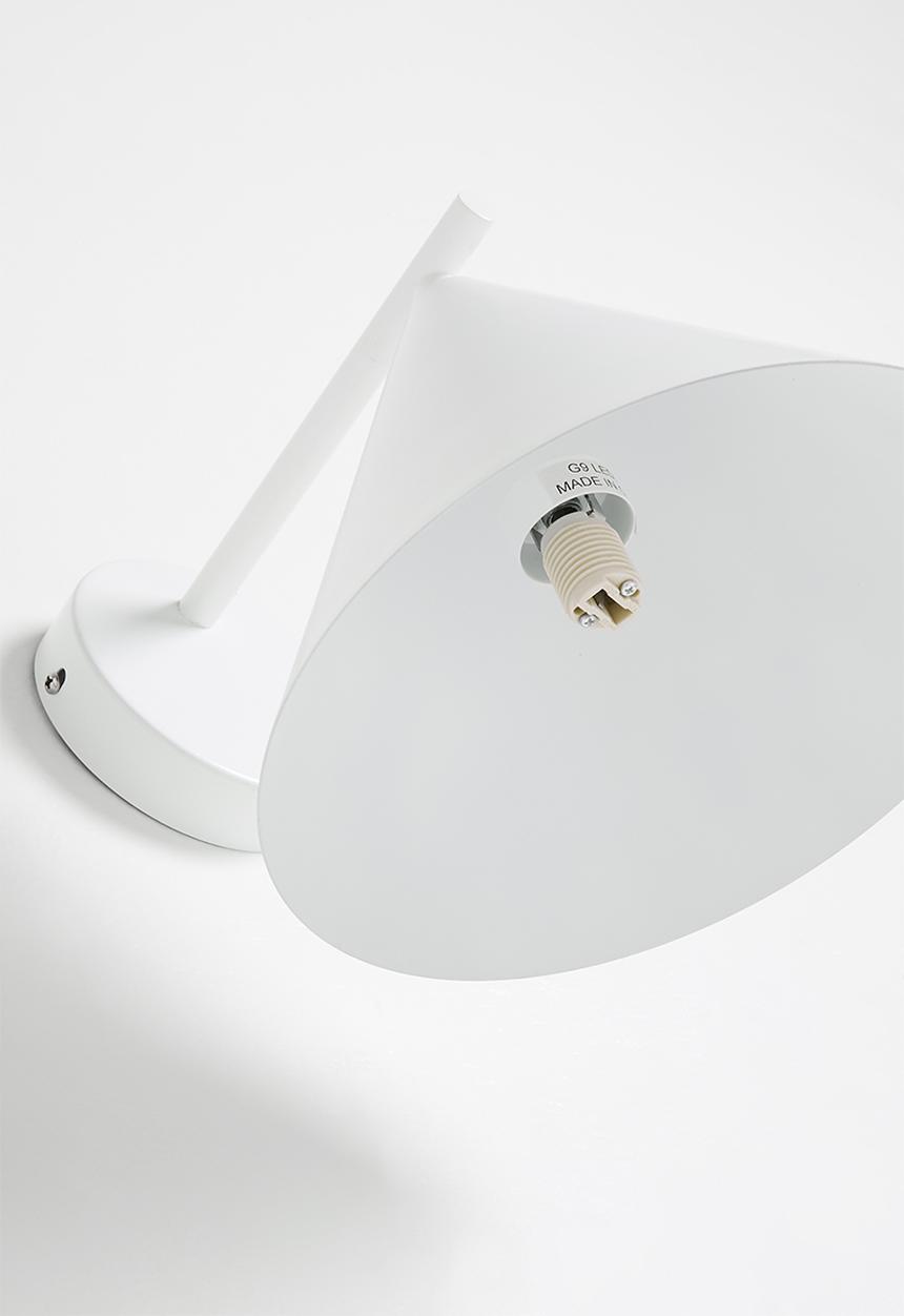 Sixth Floor - Coni Wall Lamp -  White