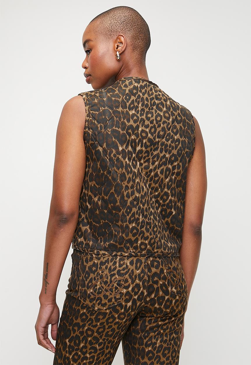 Me&B - Quilted Gilet - Animal