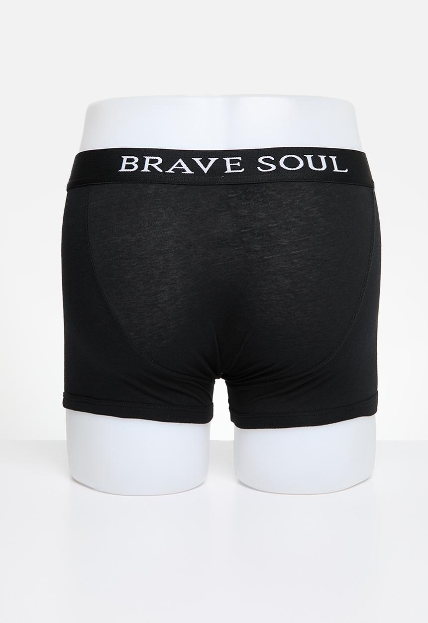 Brave Soul - Underwear 2 Pack - Black
