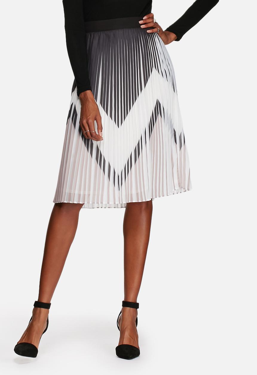 Y.A.S - Zaggy pleated skirt