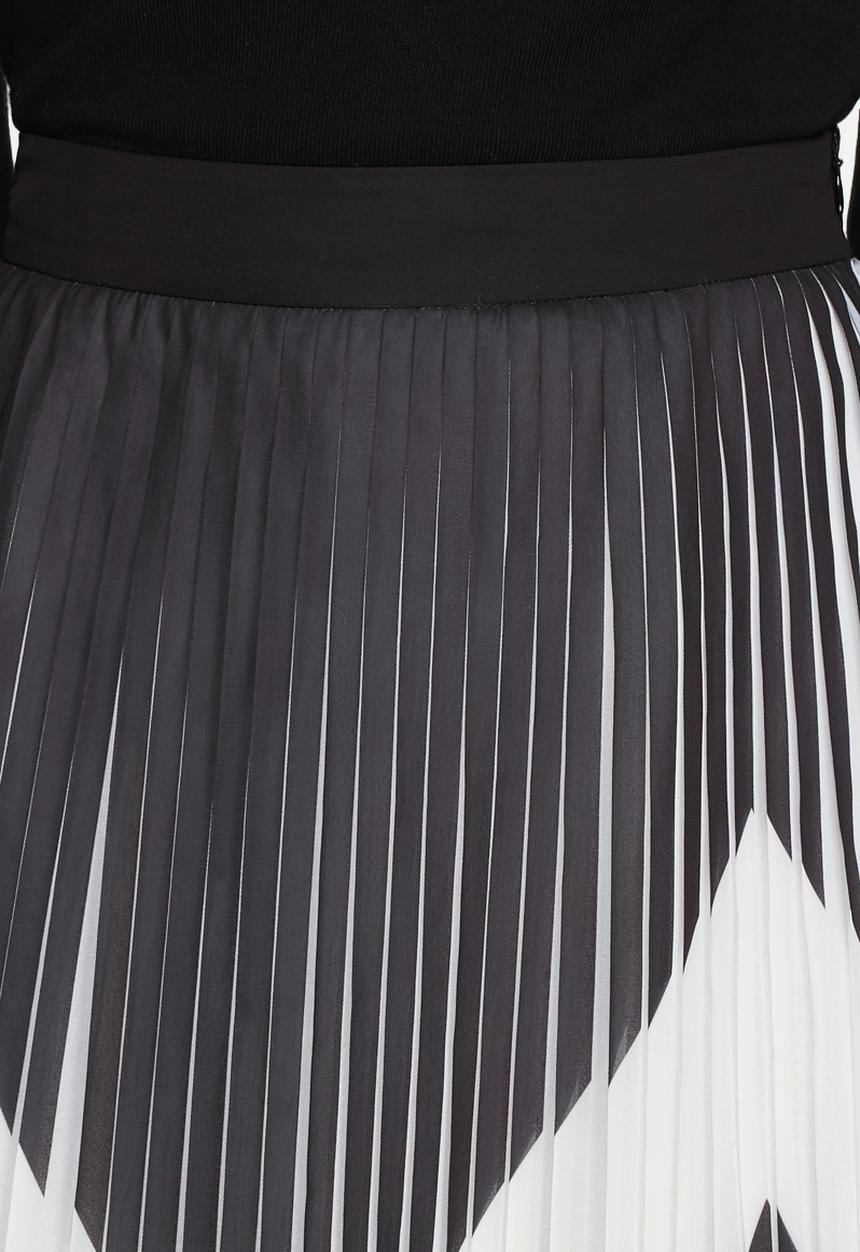 Y.A.S - Zaggy pleated skirt