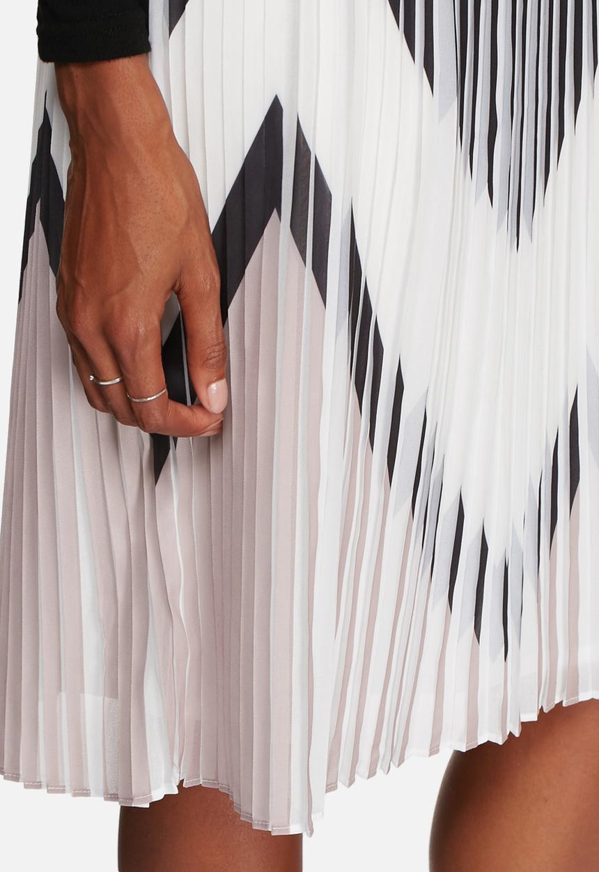 Y.A.S - Zaggy pleated skirt