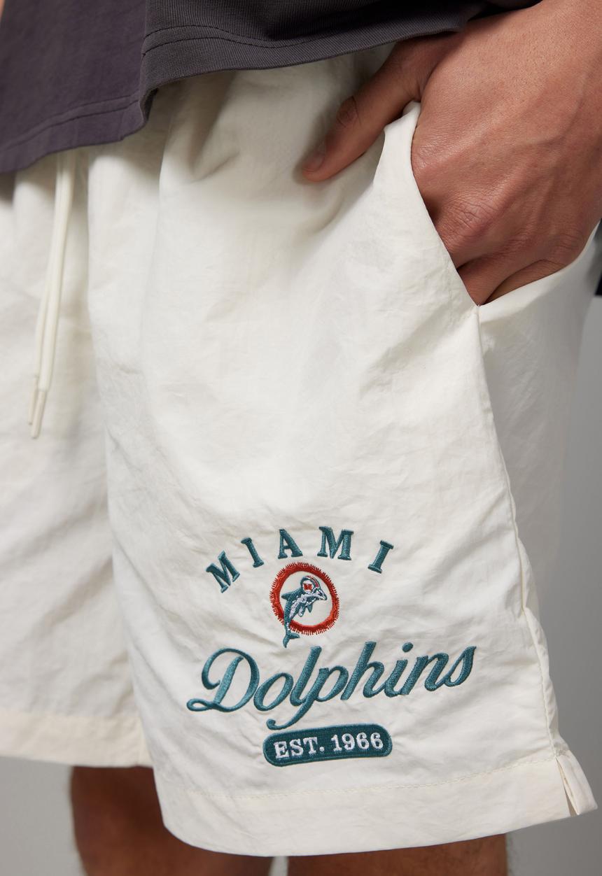 Factorie - Nfl Street Short - Lcn Nfl Eggshell Embroidery/Dolphins
