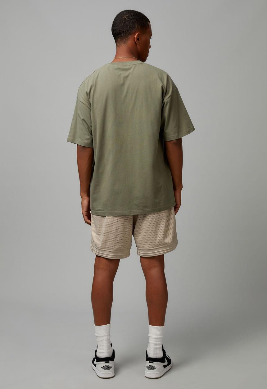 Factorie - Basketball Short - Beige