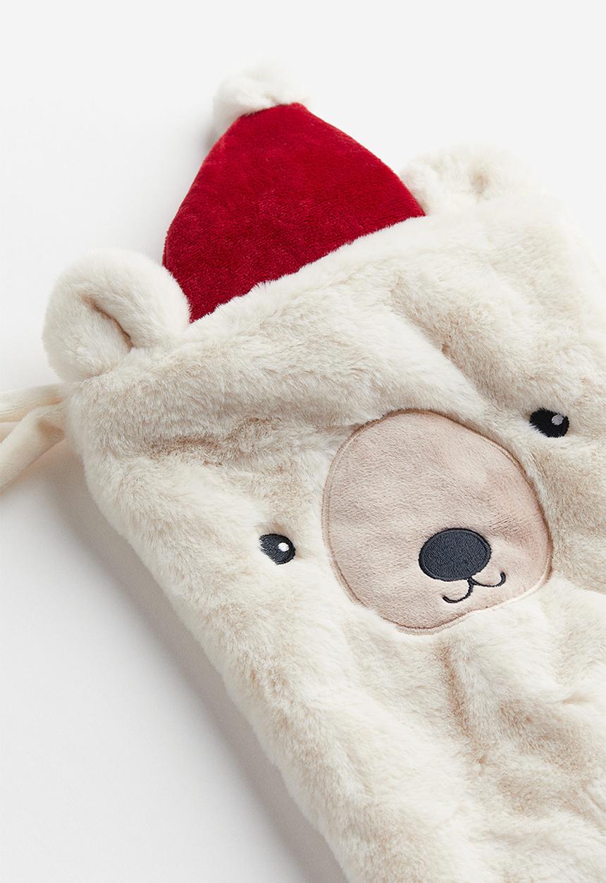 H&M - Pile christmas stocking - white