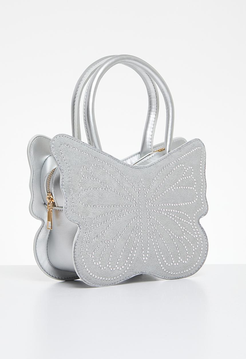 Tessa Design - Freya butterfly bag - grey