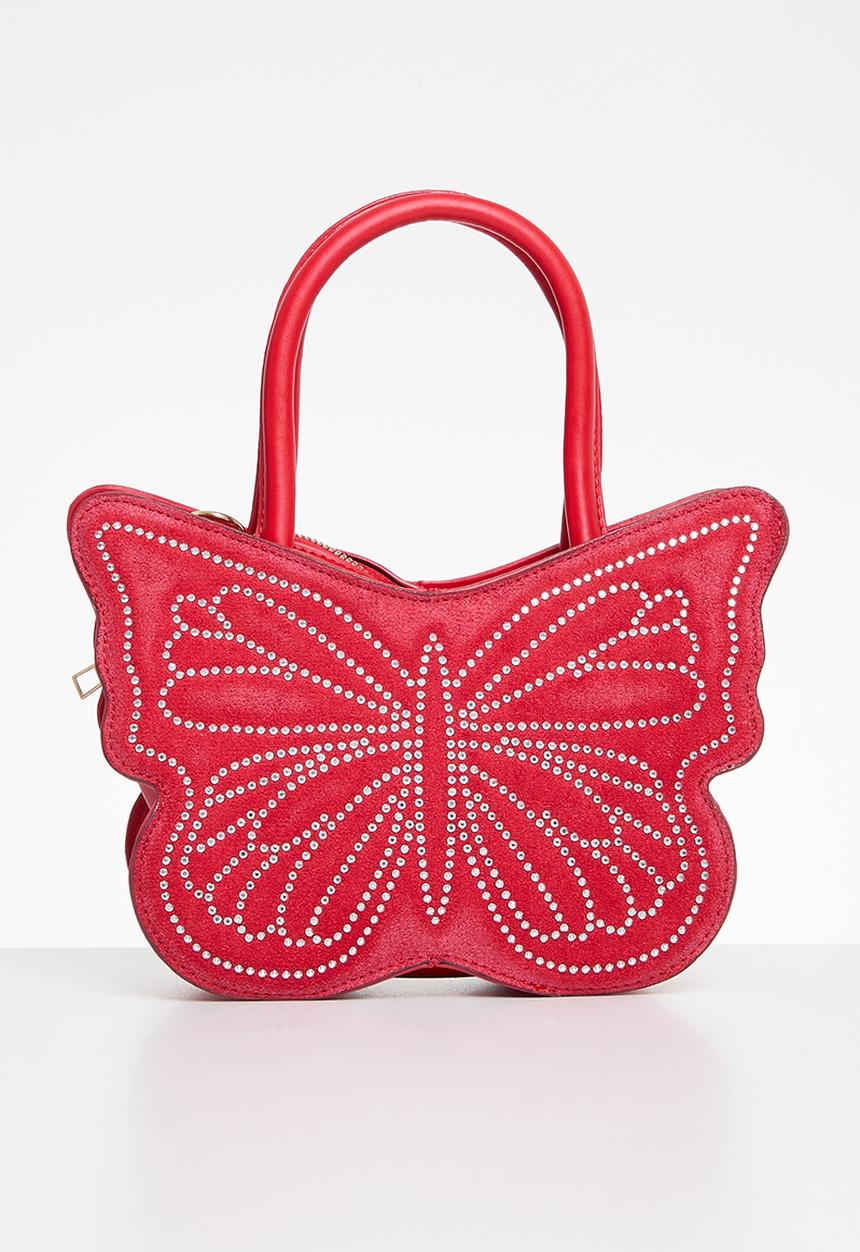 Tessa Design - Freya butterfly bag - red