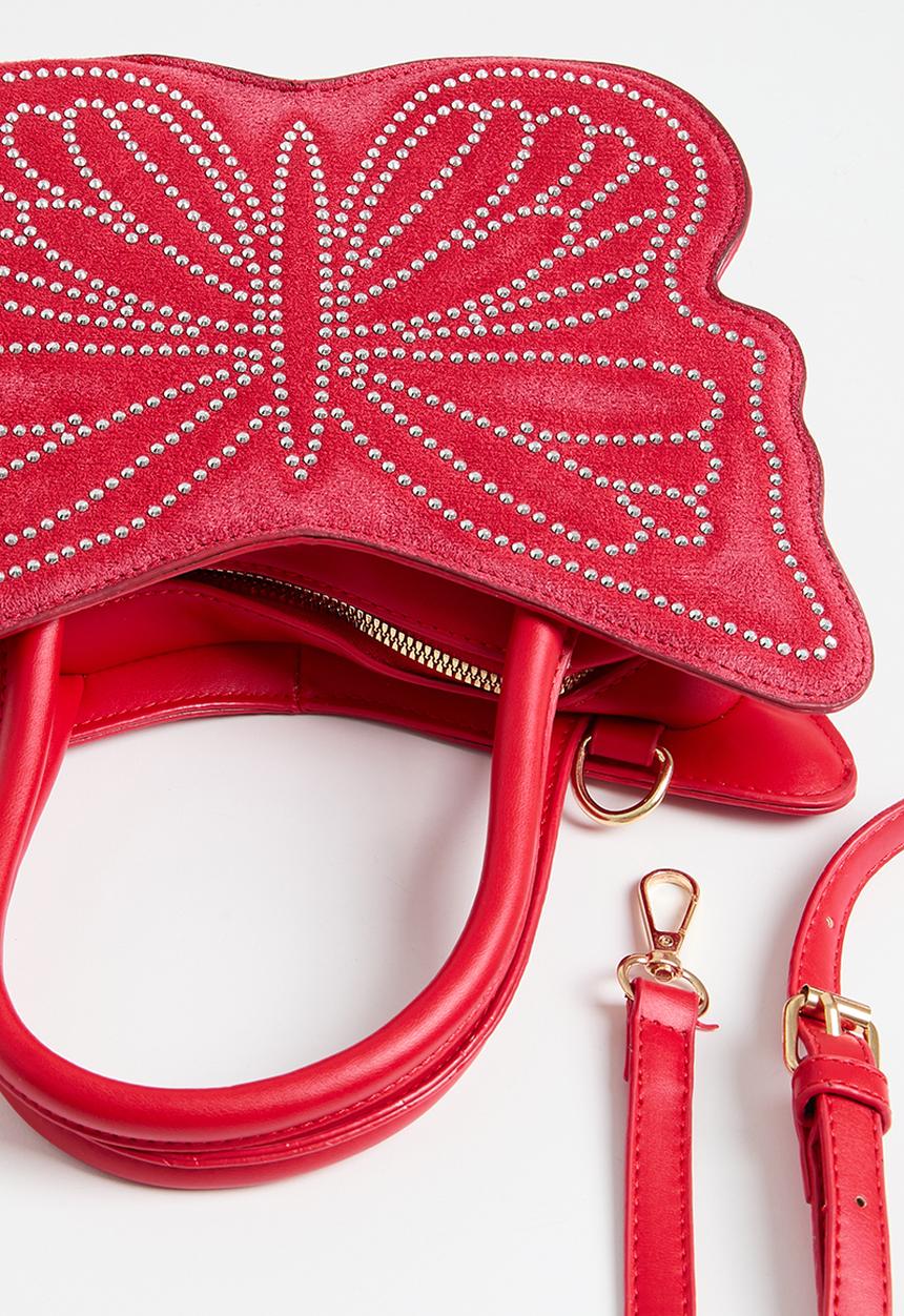 Tessa Design - Freya butterfly bag - red