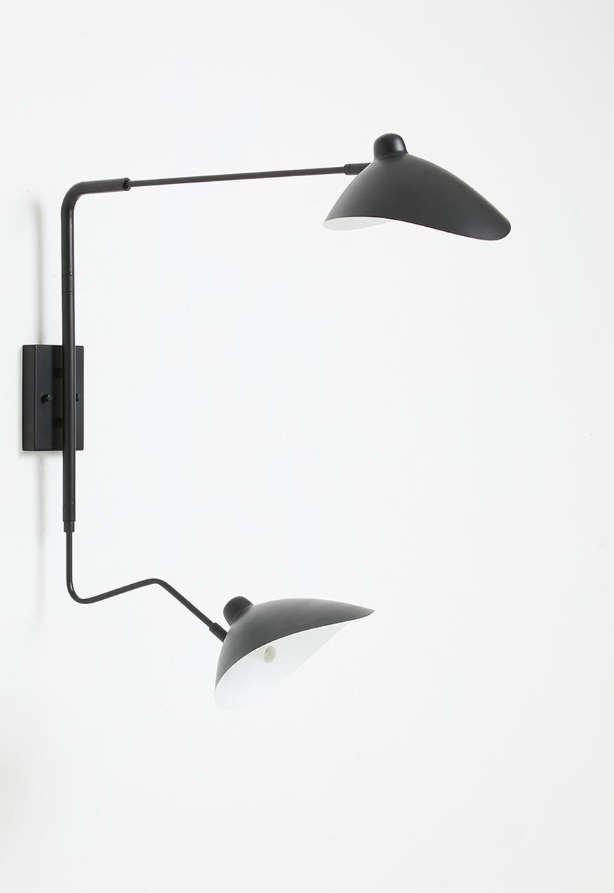 Sixth Floor - Mago Wall Lamp - Black