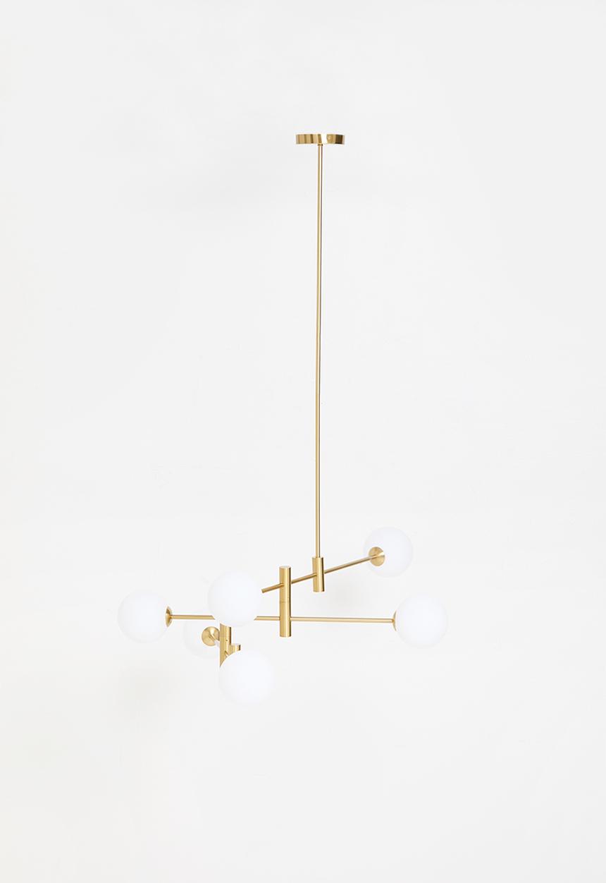 Sixth Floor - Siga Pendant Lamp - Gold
