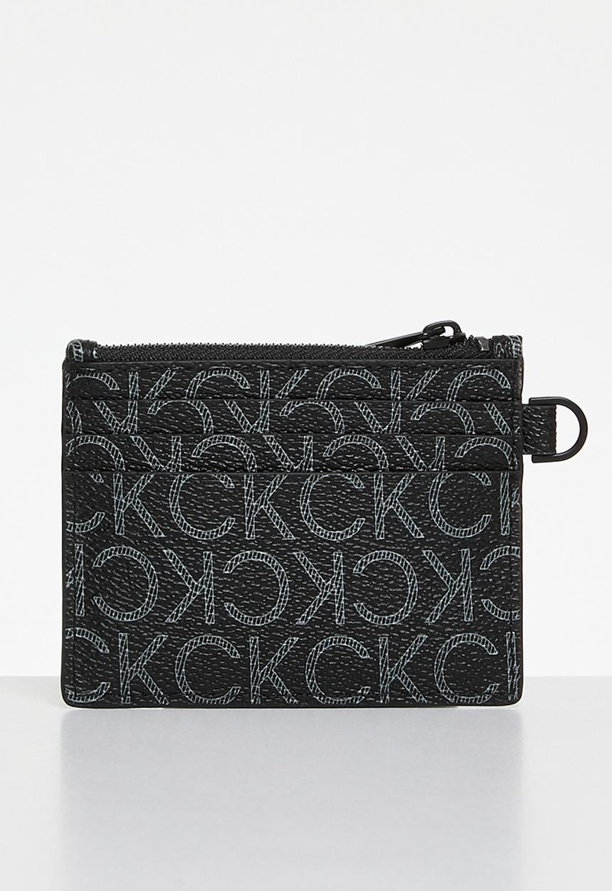 Calvin Klein - CK Must Mono 6Cc Holder W/Zip - Classic Mono Black