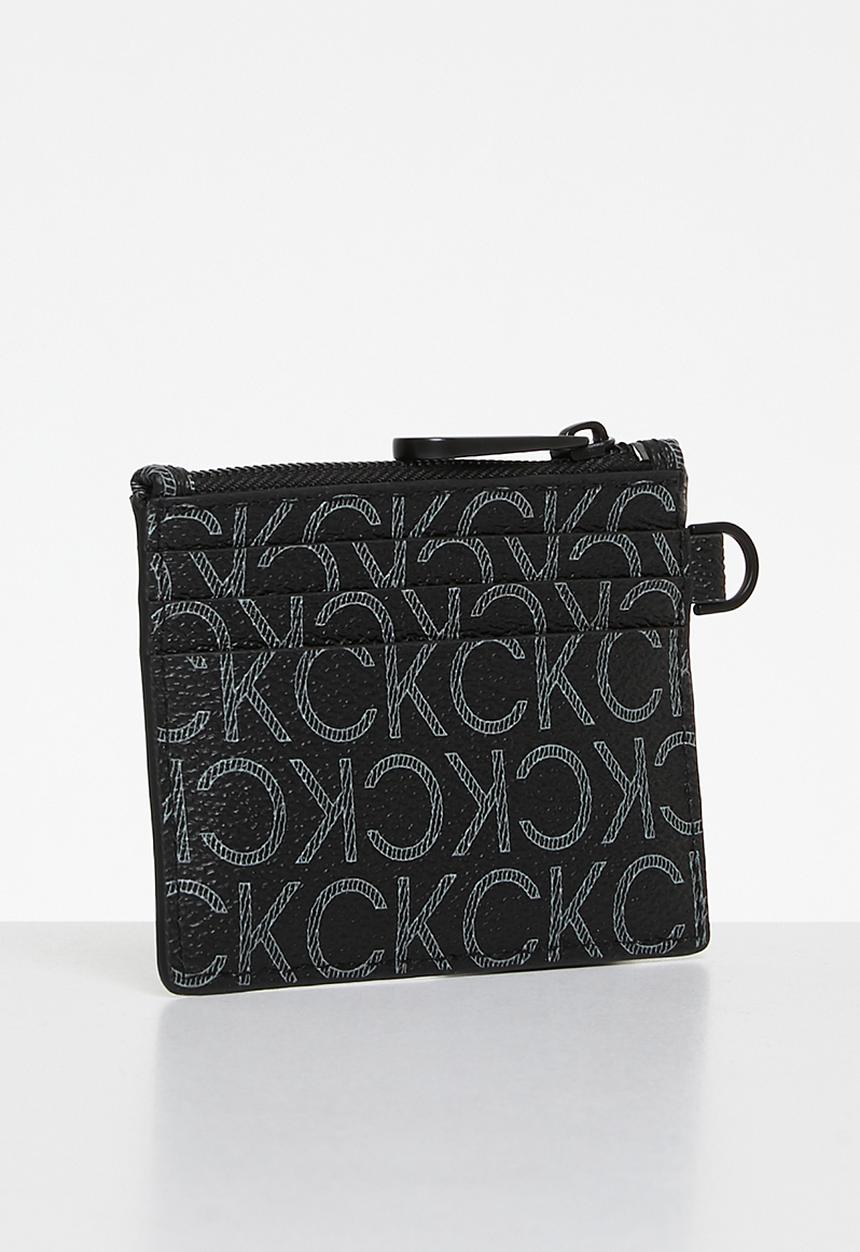 Calvin Klein - CK Must Mono 6Cc Holder W/Zip - Classic Mono Black