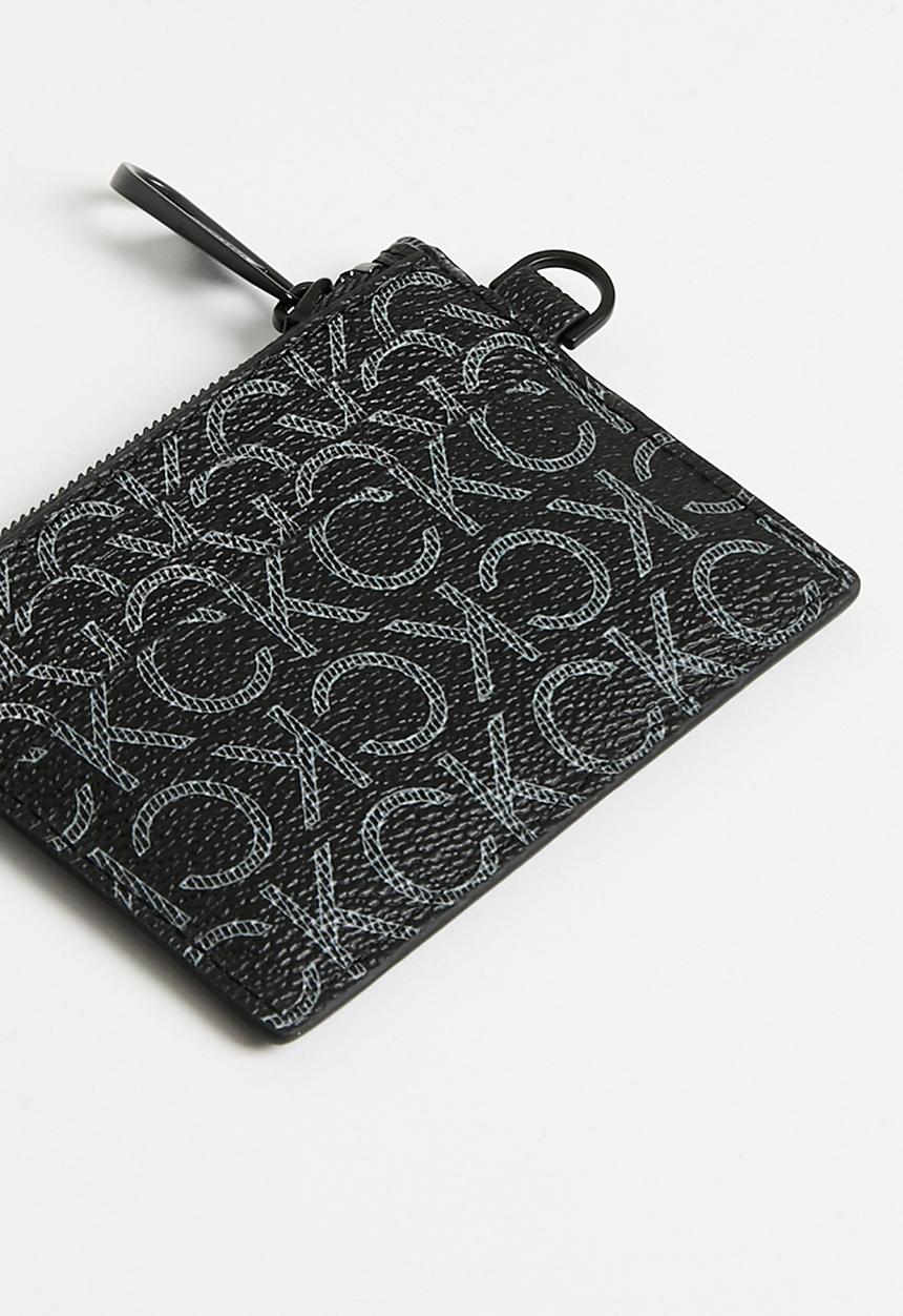 Calvin Klein - CK Must Mono 6Cc Holder W/Zip - Classic Mono Black