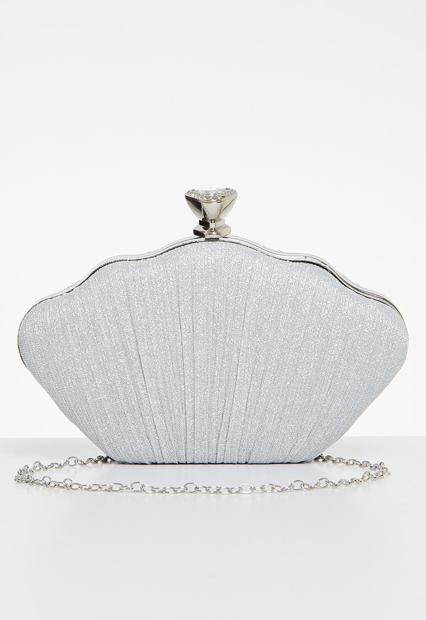 Tessa Design - Amelia clutch bag-silver